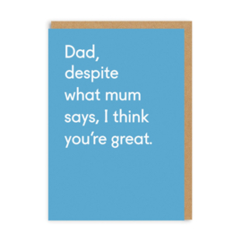 Ohh Deer - Dad, Despite What Mum Says