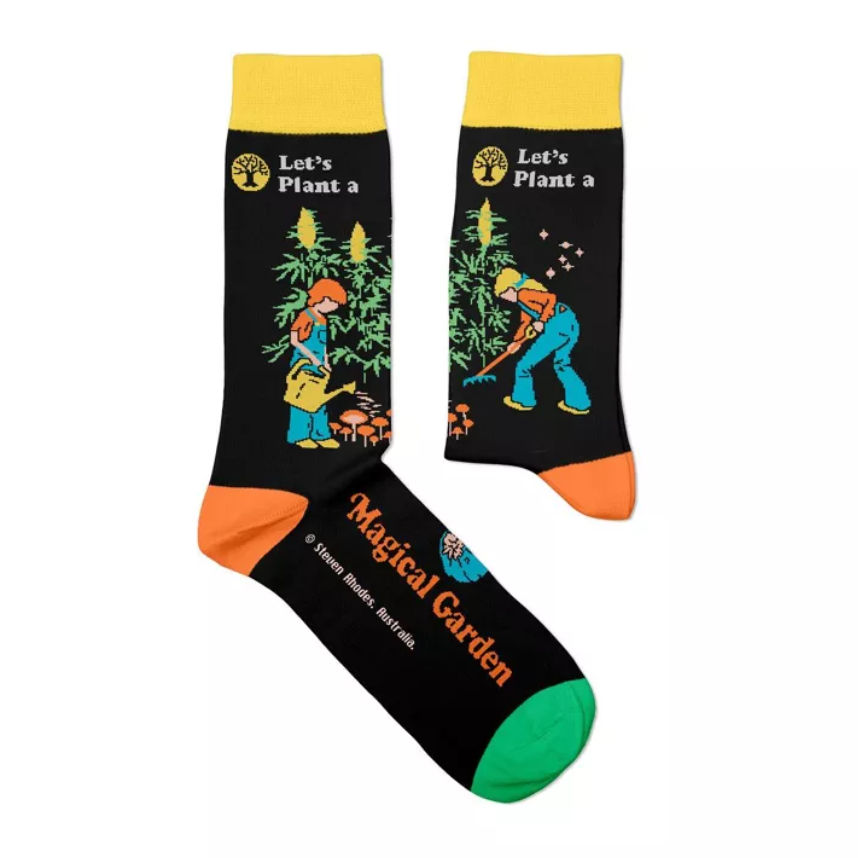 Sock Affairs - Steven Rhodes - Magical Garden Socks