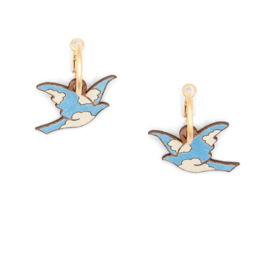 Materia Rica - Surrealisme Belga 1 Earrings