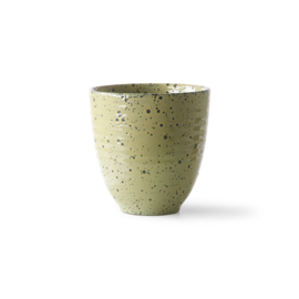 HKliving® - Gradient Ceramics - Mug Yellow - Set of 4 (ACE6946)