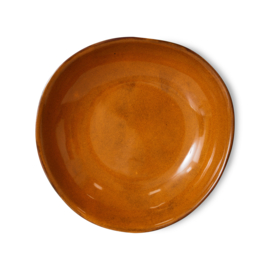 HKliving® - Ceramic 70's Curry Bowls - Daybreak - Set of 2 (ACE7273)
