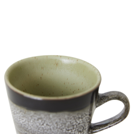 HKliving® - Ceramic 70's Americano Mug - Rock On (ACE7227)