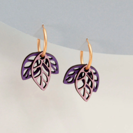 Materia Rica - Rustling Violet Earrings