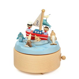 Wooderful Life - Music Box - Sailors and Dolphins (#58)