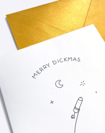 Dicks Don't Lie - Dickmas Card - And a happy New Year