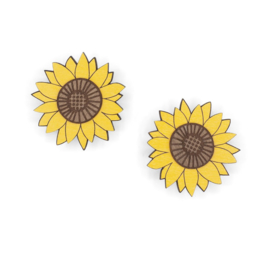 Materia Rica - Big Sunflower Earrings