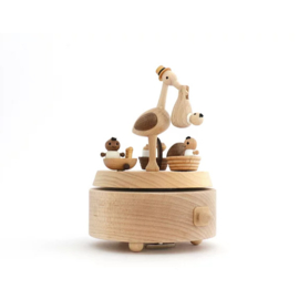 Wooderful Life - Music Box - Baby Stork Delivery (#16)