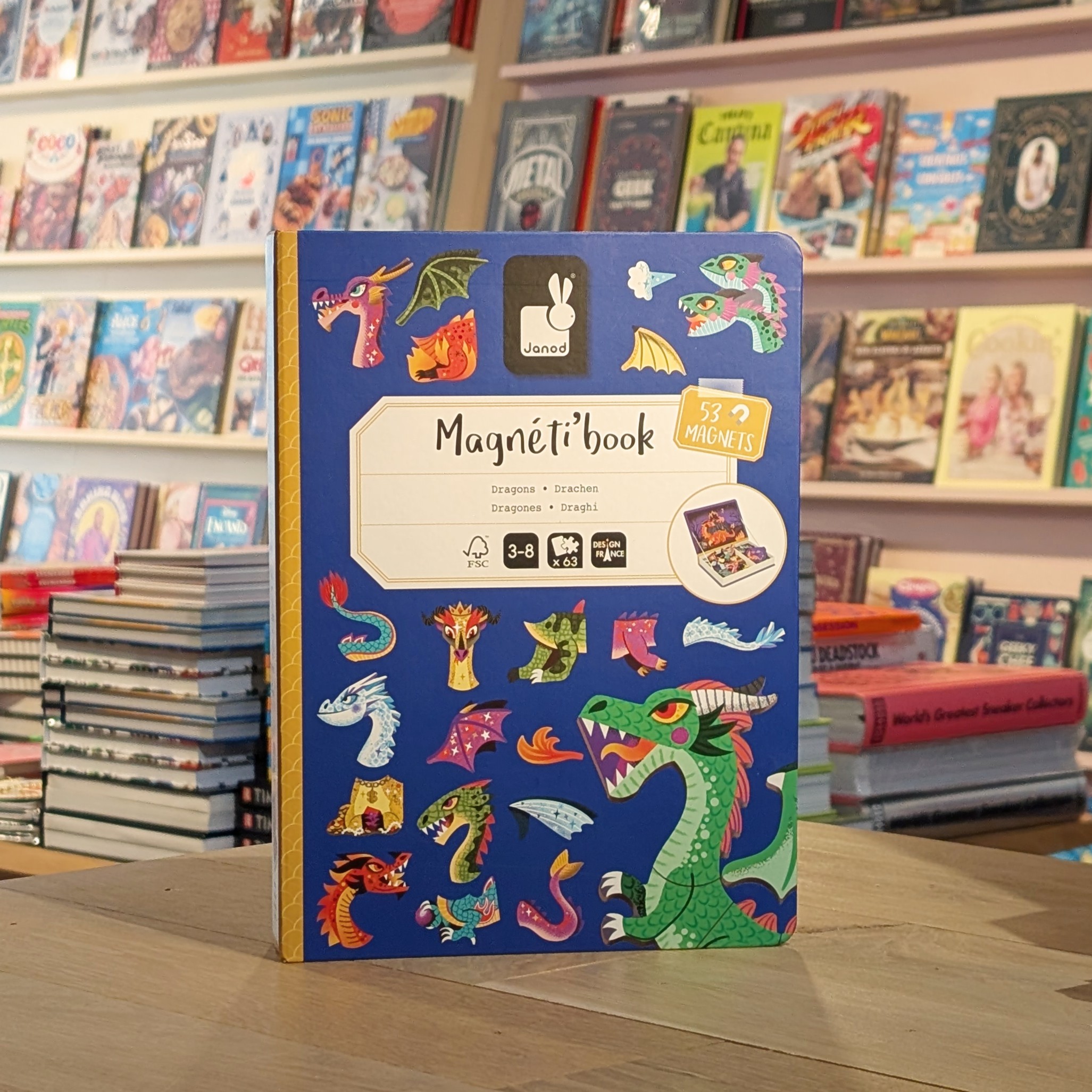Janod - Magneti'book Draken