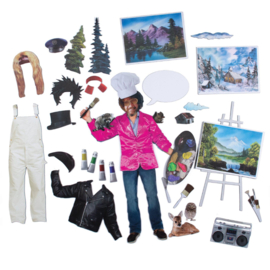 Bob Ross Joy of Painting - Magnetic Play Set