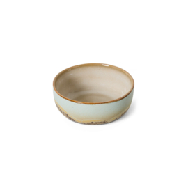 HKliving® - Ceramic 70's Tapas Bowl - Shell (KST0089)