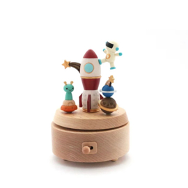 Wooderful Life - Music Box - Astronaut & Aliens (#13)