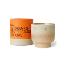 HKliving® - Ceramic 70's Scented Candle - Vancouver (ACS0004)
