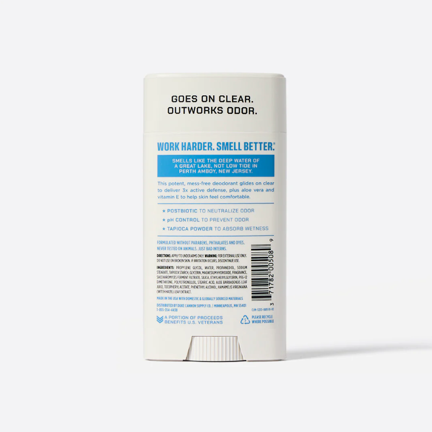 Duke Cannon - Deodorant - Superior (Aluminum Free)