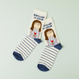 Rosie Made A Thing - Socks - Partner In Wine