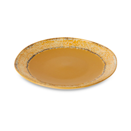 HKliving® - Ceramic 70's Side Plates - Paradise - Set of 2 (KST0063)