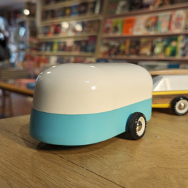 Candylab Toys Houten Auto - Camper Blue