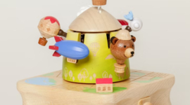 Wooderful Life - Music Box - Hot Air Balloon (#85)