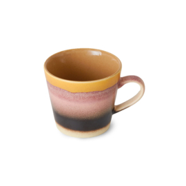 HKliving® - Ceramic 70's Cappuccino Mug - Sunset (KST0024)