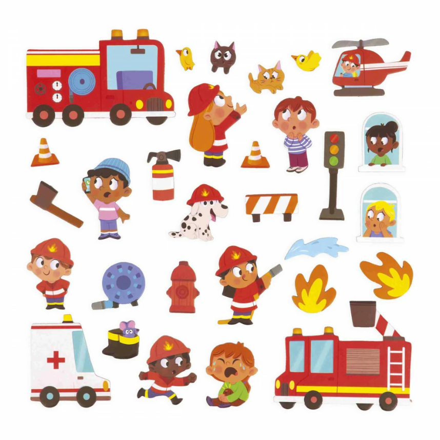 Janod - Magneti'stories Brandweer