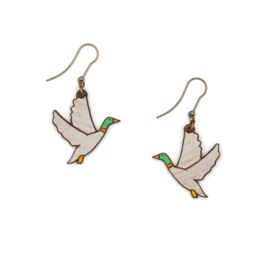Materia Rica - Mallard Duck Earrings