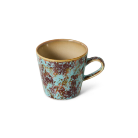 HKliving® - Ceramic 70's Americano Mug - Patina (KST0130)