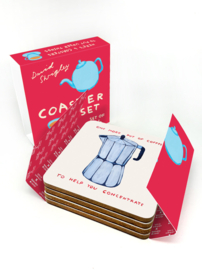 David Shrigley - Coaster Set (Set of 4 Coasters)