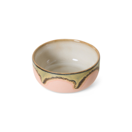 HKliving® - Ceramic 70's Dessert Bowl - Gem (KST0101)