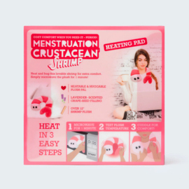 Menstruation Crustacean - Shrimp Heating Pad