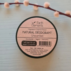 Earth Elements - Natuurlijke Deodorant - Naturel / Unscented