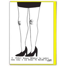 David Shrigley - Knelt Down Briefly