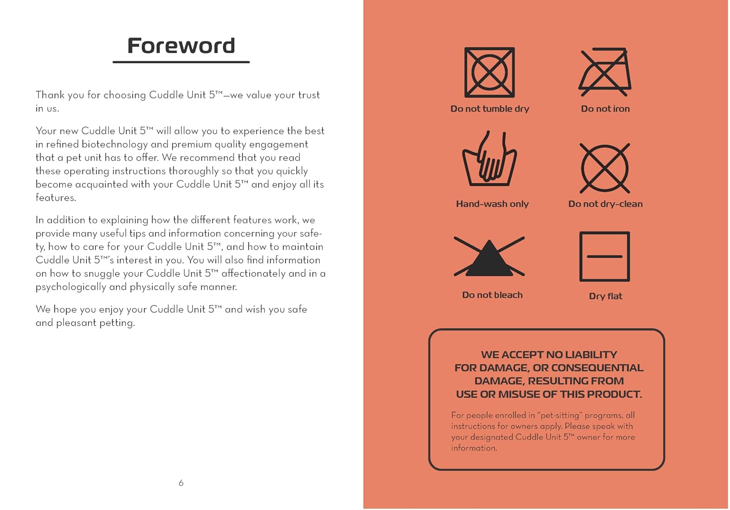 The Cat Operator's Manual