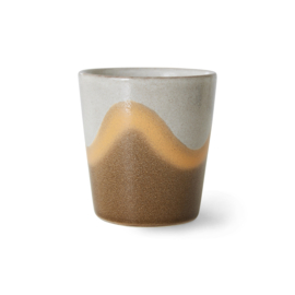 HKliving® - Ceramic 70's Coffee Mug - Oasis (ACE7213)