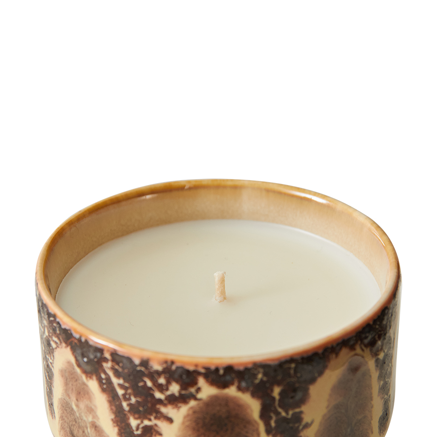 HKliving® - Ceramic 70's Small Scented Candle - Kyoto (ACS0007)