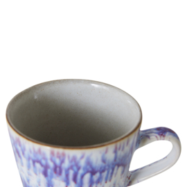 HKliving® - Ceramic 70's Americano Mug - Yeti (ACE7228)
