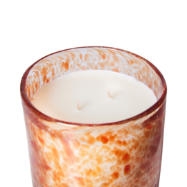 HKliving® - Glass Scented Candle - Retro Porch Night (AKA3363)