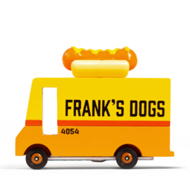 Candylab Toys Houten Auto - Hot Dog Van