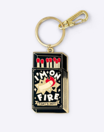 Dicks Don't Lie - Keychain - I'm On Fire