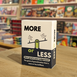 More or Less Card Game