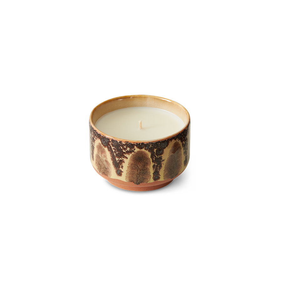 HKliving® - Ceramic 70's Small Scented Candle - Kyoto (ACS0007)