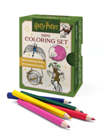Harry Potter - Mini Coloring Set (Mini Coloring Book + 18 Colored Pencils)