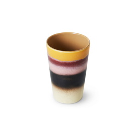 HKliving® - Ceramic 70's Tea Mug - Sunset (KST0033)