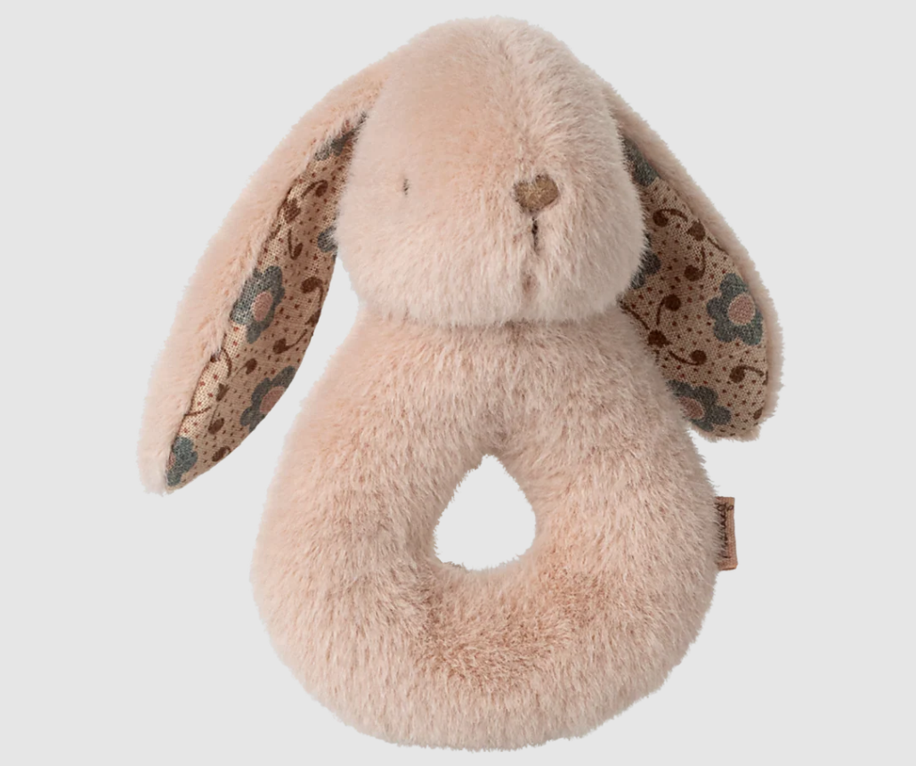 Maileg - Bunny Rattle Set - Powder