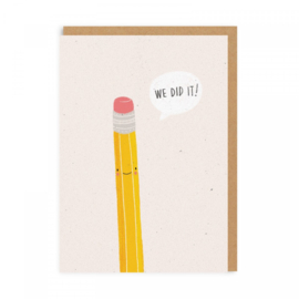 Ohh Deer - We Did It Pencil