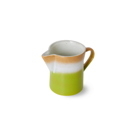 HKliving® - Ceramic 70's Milk Jug & Sugar Pot - Foreland (ACE7279)