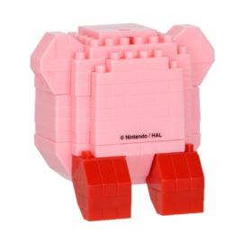 Nanoblock n-fig (keychain) - Kirby Series - Kirby Inhale (NFG-06)