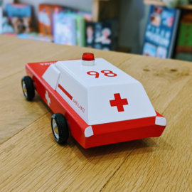 Candylab Toys Houten Auto - Ambulance