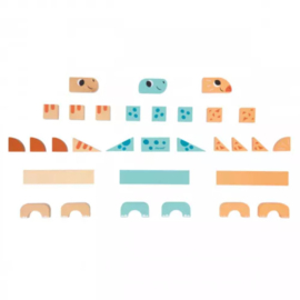 Janod - Cubikosaurus - Dino's om te bouwen