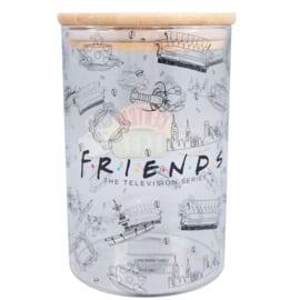 Half Moon Bay - Friends - Central Perk Storage Jar Glass