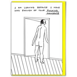 David Shrigley - I Am Leaving