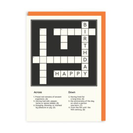 Ohh Deer - Happy Birthday Crossword